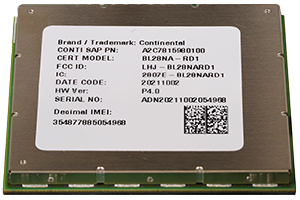 Continental BL28NA-RD1 4G LTE NAD Module