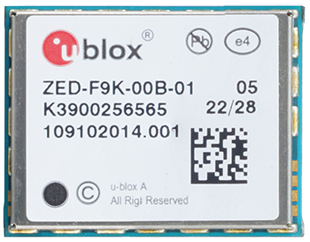 U-BLOX ZED-F9K-00B-01 GNSS Module with 3D Sensors